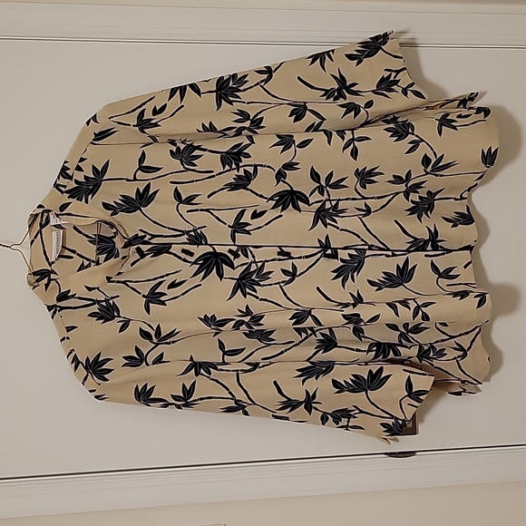 Draper's & Damon's Asian-inspired 2-piece shell & jacket set in 3X - Picture 6 of 11